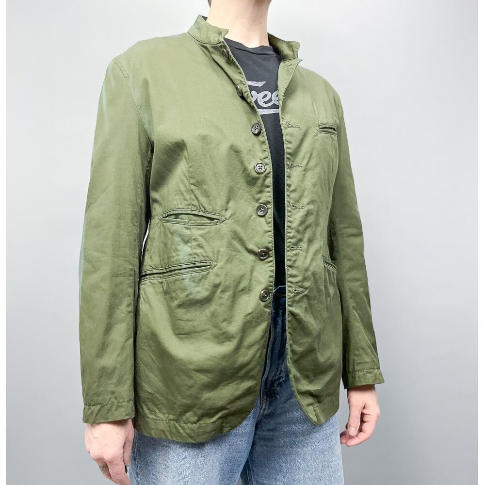 Olive Green Lightweight Shirt Jacket - Casual Men’s Layering